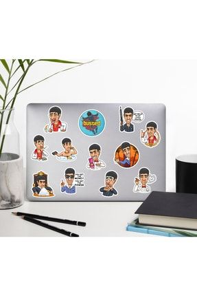 Tony Montana Film-dizi Laptop Notebook Tablet Etiket Sticker Set P1 HDSTCKR-539