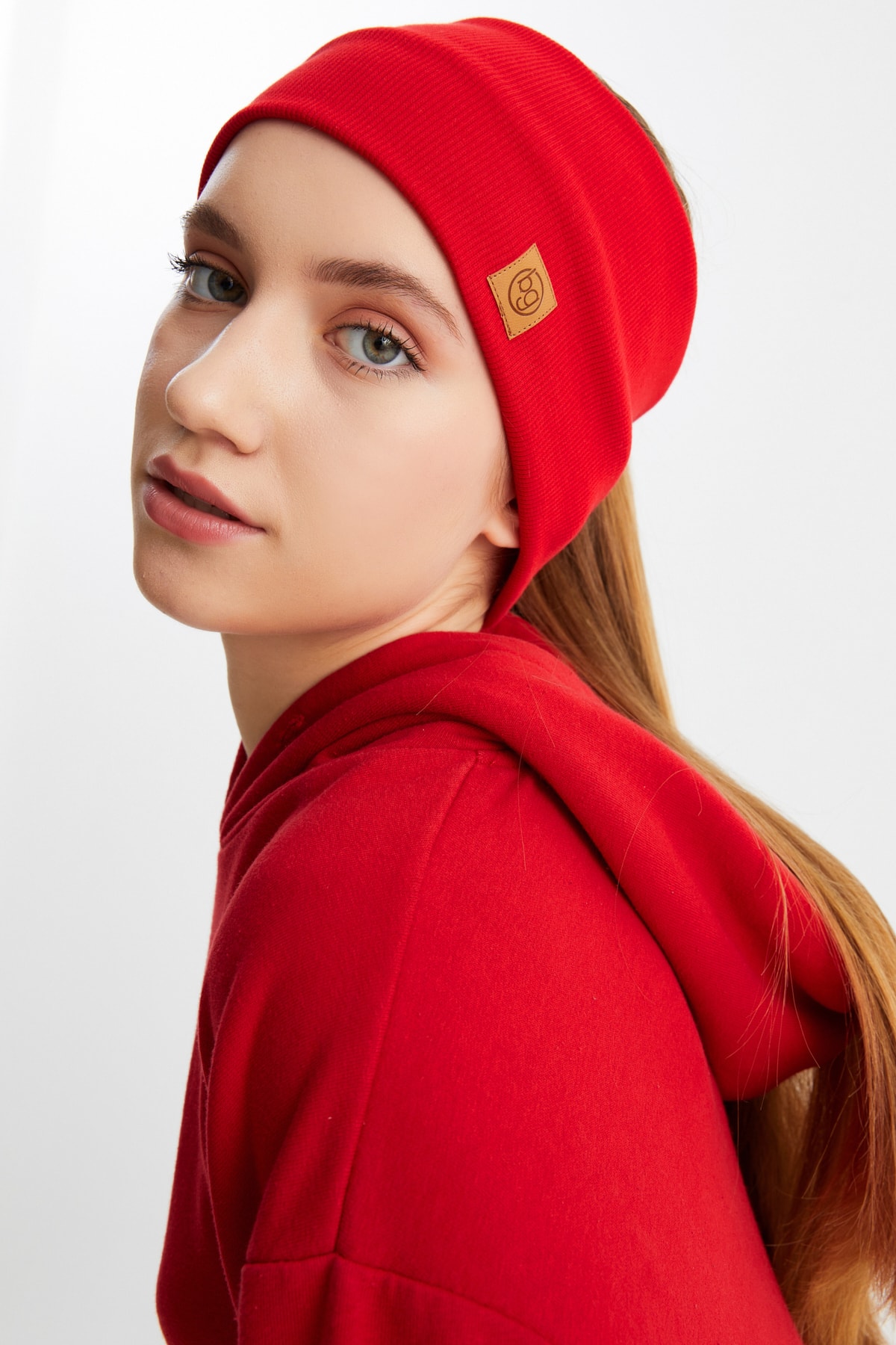 Kadın Pamuklu Kaşkorse, Kaymaz, Terletmez, Ultra Hafif, Spor Saç Bandı Bandana Buff 6