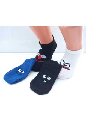 12'li Erkek Çocuk Emojili Çorap Seti EB-31150311