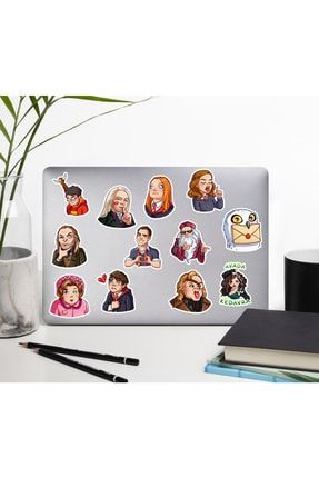 Harry Potter Film-dizi Laptop Notebook Tablet Etiket Sticker Set P2 HDSTCKR-159