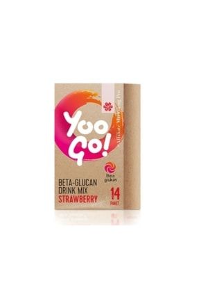 Siberian Wellness Yoo Go Beta-glucan Drink Mix (strawberry) Takviye Edici Gıda çilektakviye1