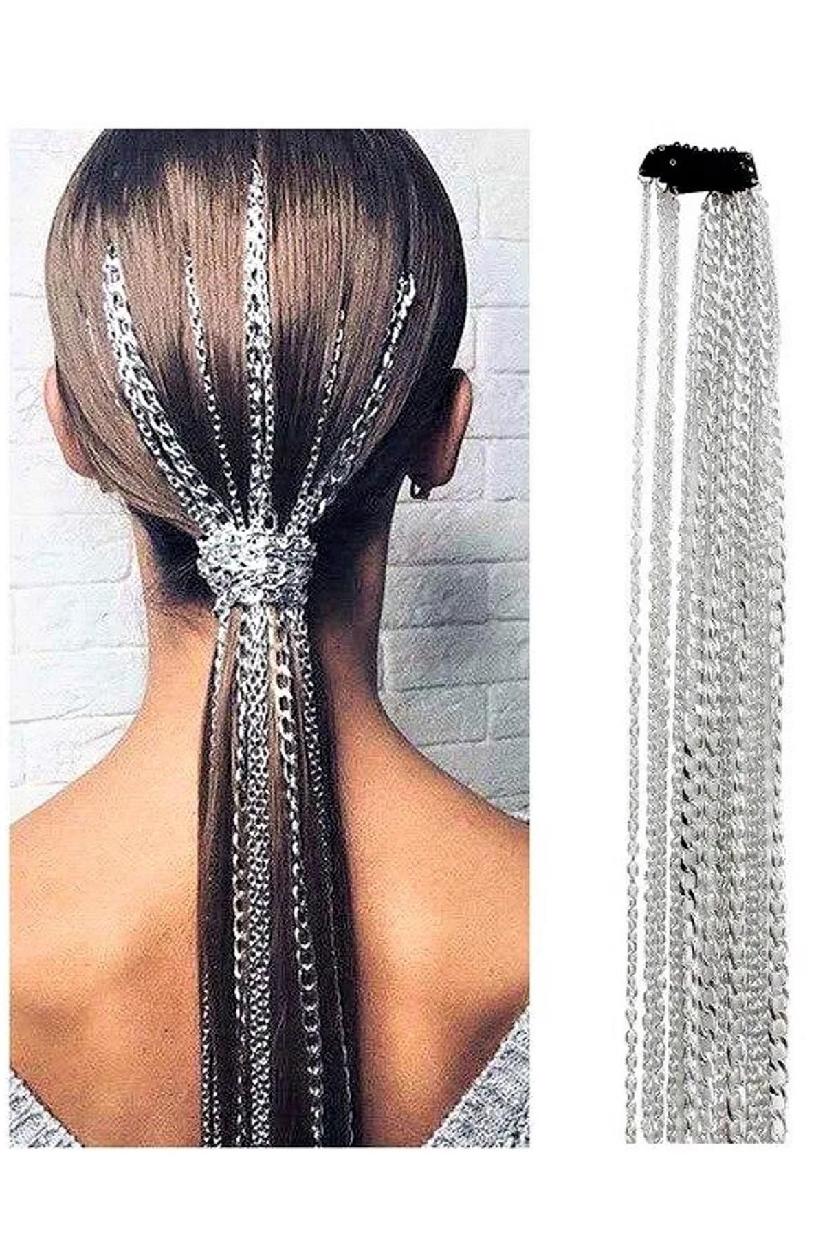 BAHELS Women s Special Design Hair Chain Hairpiece Buckle Trendyol
