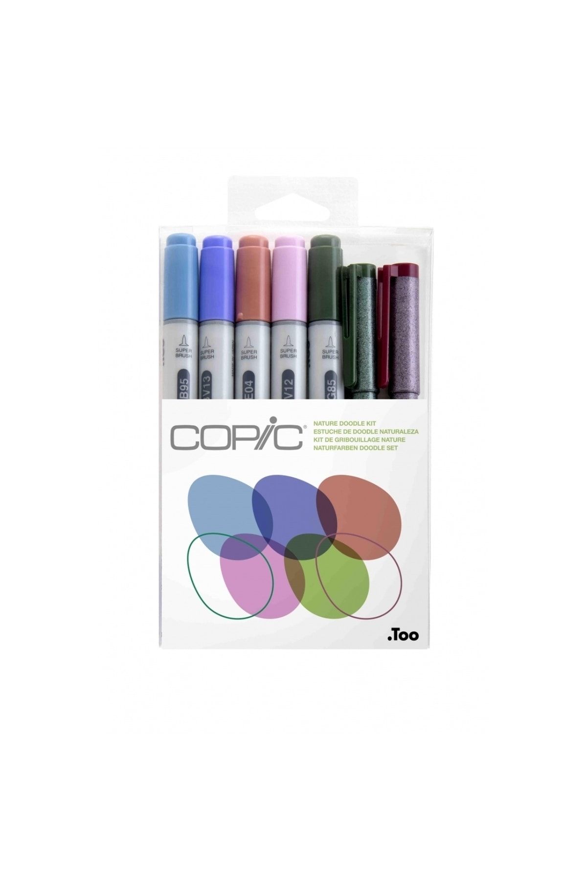 Copic-Ciao Marker Pen Doodle Kit Nature Set 1