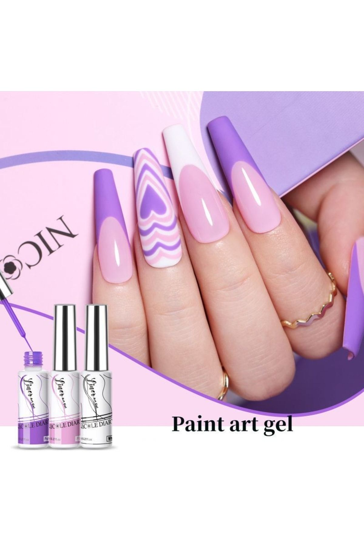 Nail art gel store