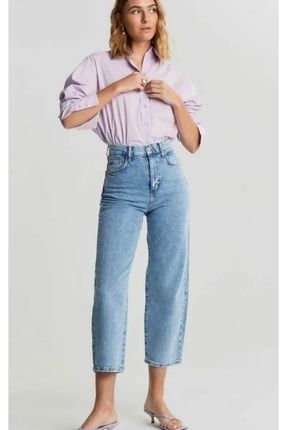 Kadın Mavi Gt Slouchy Jeans Denim Kot Ithal Pantolon 88181999