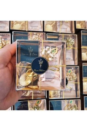 Gold Avangart Model Çikolata Kahve Hürrem Kaşık Seti Nişan Nikah Söz Hatırası 25 Adet AVANGART
