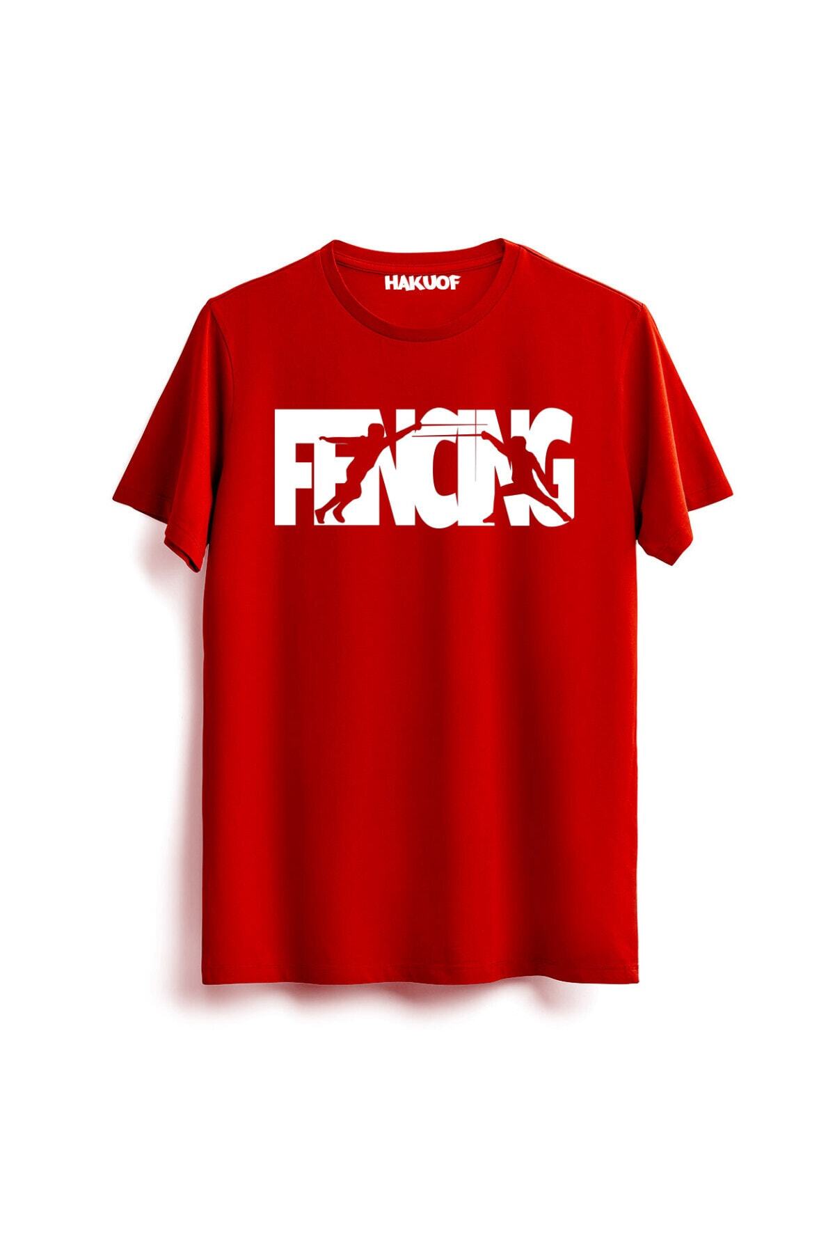 Fencing Printed T-Shirt Fencing Design T-shirt