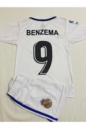 Çocuk Forma Real Madrid Benzema 9 2022-2023 Yeni Sezon HT-88711