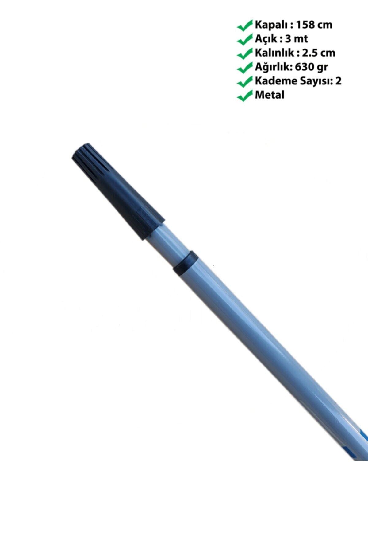 Adres Supply Teleskopik Uzatmalı Metal Sap Ayarlı Sırık 3 Metre