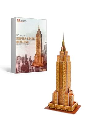 Empire State Building 3d Puzzle Yapboz Maket P3-03