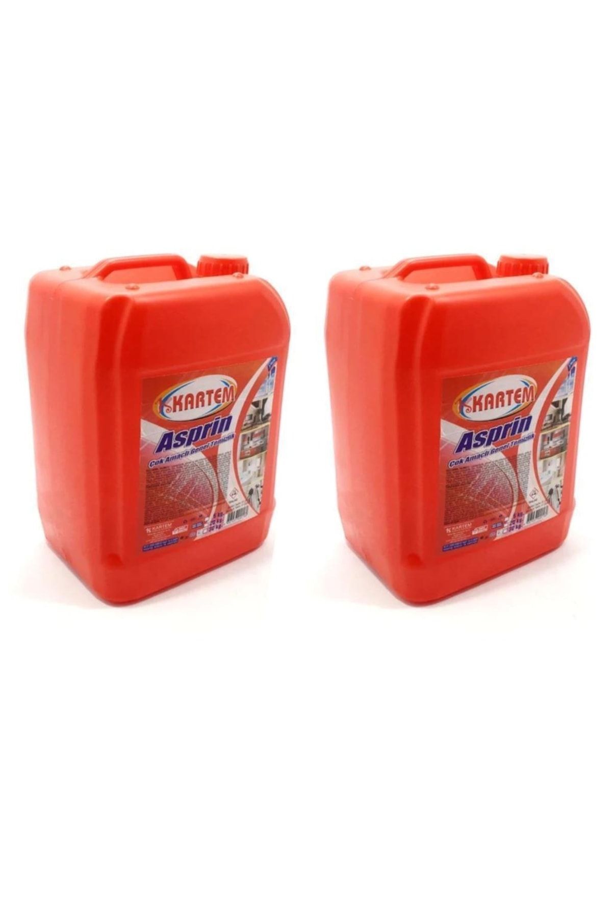 abnturk Asprin Çok Amaçlı Genel Temizlik 5ltx2bidon=10 Lt Fiyatıdır