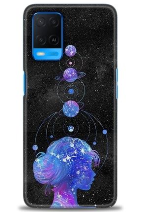 A54 Kılıf Hd Baskılı Kılıf - Space Galaxy + Temperli Cam bera-mrk-orj-a54-v-474-cm
