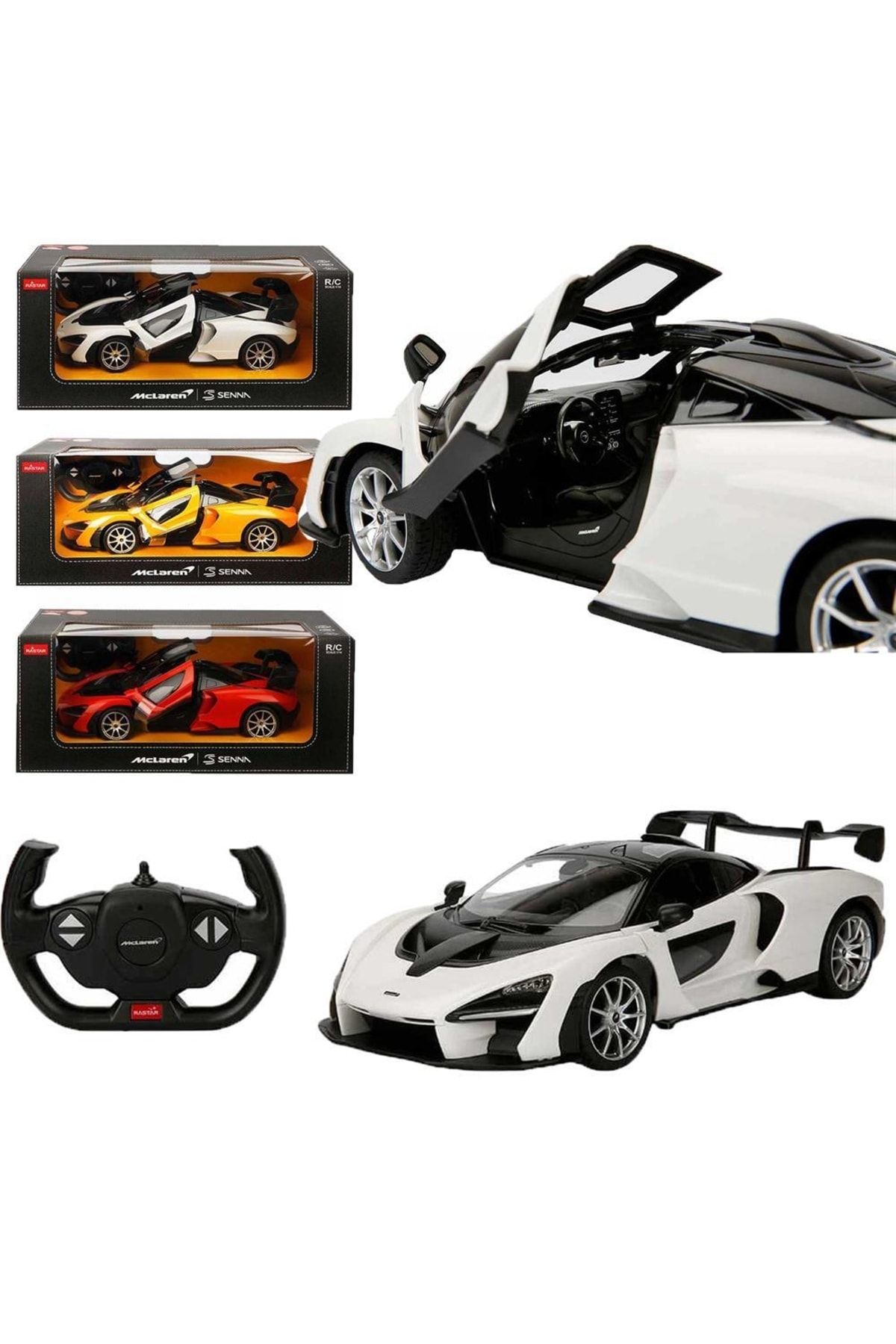 Sunman 1:14 Mclaren Senna Işıklı Uzaktan Kumandalı Araba 32 Cm 1 Adet Fiyatıdır ZO9737