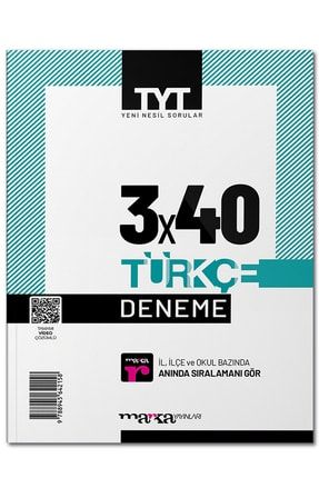 Tyt Türkçe 3 Deneme Tamamı Video Çözümlü 3412