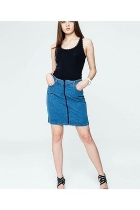 Kadın Mavi Connemara Jeans Denim Kot Orjinal Ithal Bayan Etek 8992927