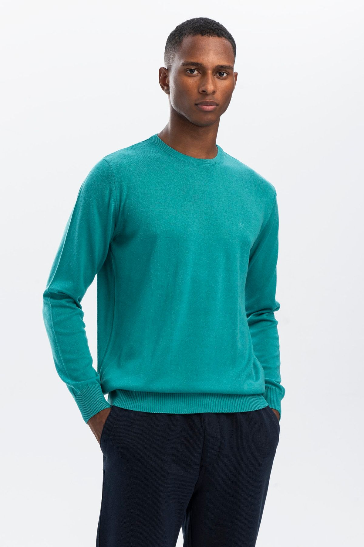 Mens mint shop green sweater