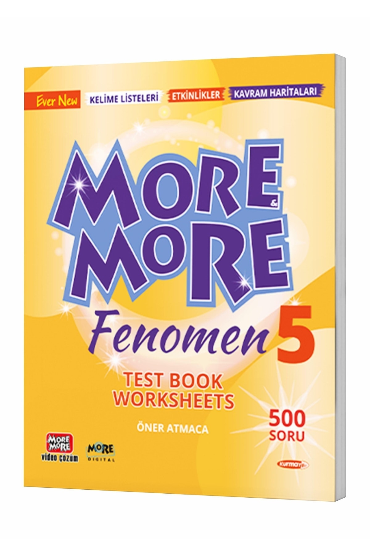 Kurmay Elt Yayınları More & More 5. Sınıf Fenomen Test Book Worksheets ...