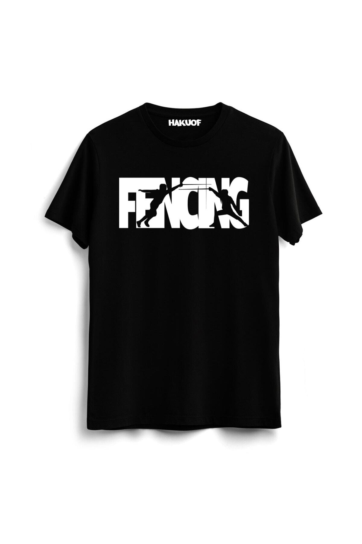 Fencing Printed T-Shirt Fencing Design T-shirt