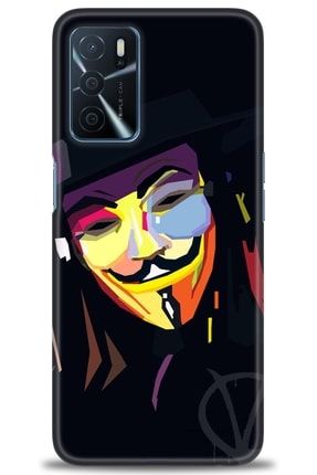 A16 Kılıf Hd Baskılı Kılıf - Vendetta + Temperli Cam bera-mrk-orj-a16-v-199-cm