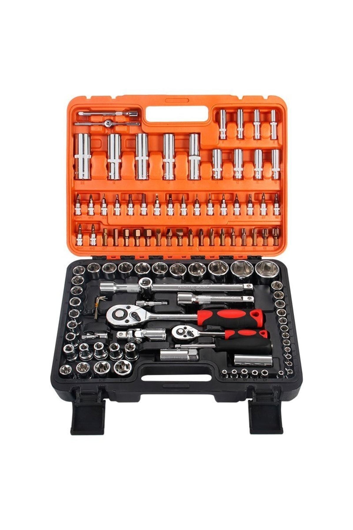 Titi-5446 1/2''-1/4'' Socket Set with Bits End Socket Set - 108 Pieces 3