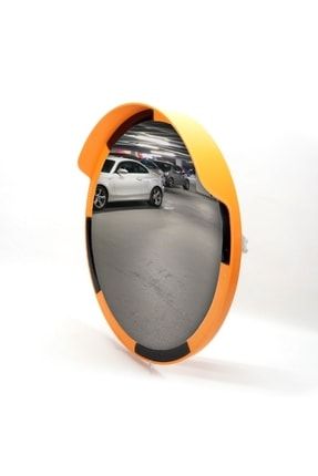 Trafik Güvenlik Aynası 80 Cm Sarı-siyah, Tümsek Ayna, Otopark Aynası 12226-TGA