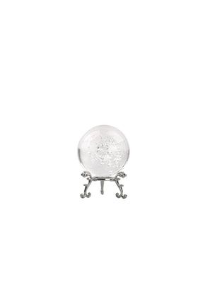 Gümüş Baloncuklu Küre 11x7cm 02ARX DC.PM-3257