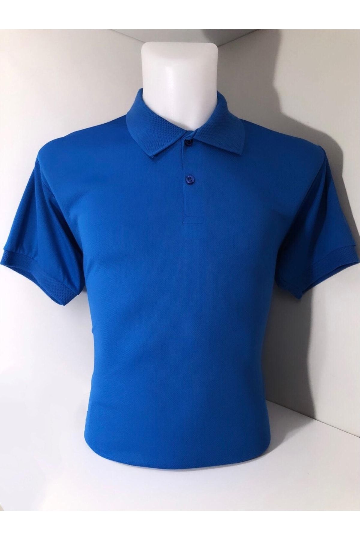 Deep royal deals blue polo shirt