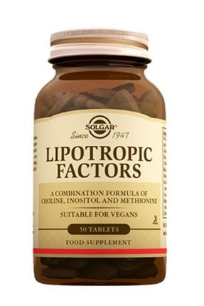 Lipotropic Factors 50 Tablet 033984015807