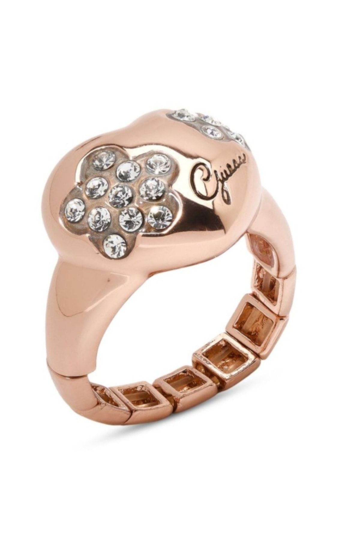 Guess ring sale rose gold