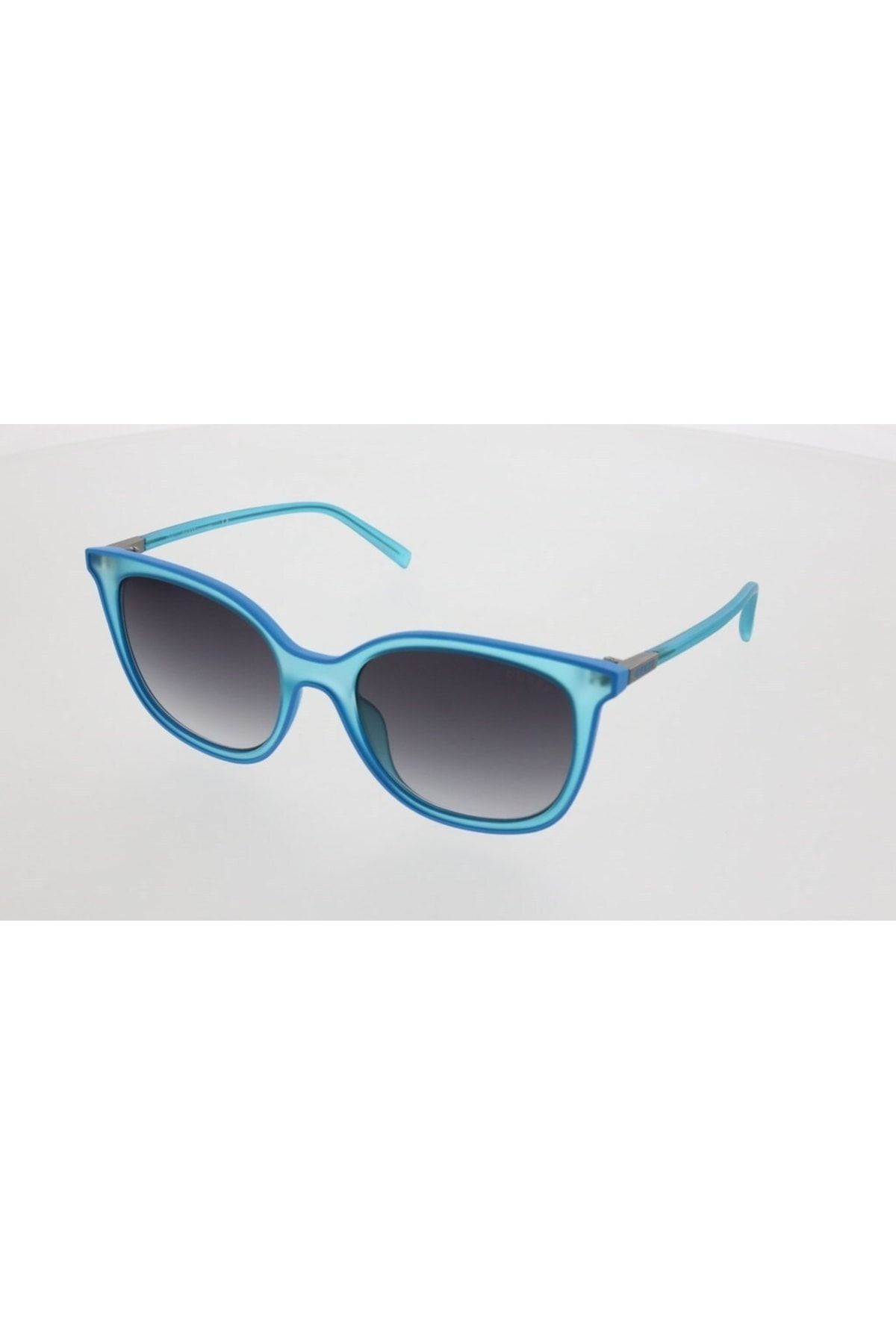 Turquoise cat eye sunglasses top