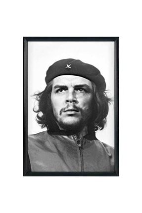 Duvar Tablo - Ahs?ap C?erc?eveli Uv Baskı - 40x60 - Che Guevara ACFNPQU6