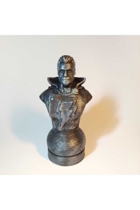 Shazam Bust / Figür 10cm Plastik Üretim shazambust1903