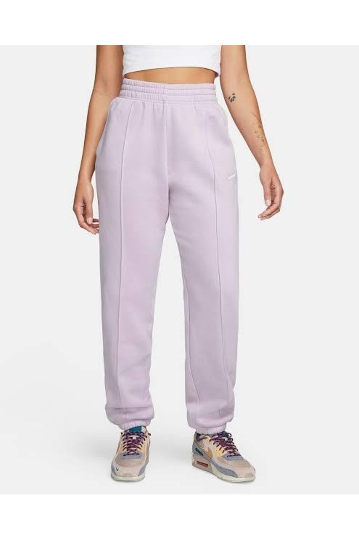 Purple cheap nike sweatpants