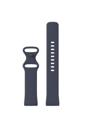 Fitbit Sense Small Beden(S Sıze) Için Silikon Kordon Füme SenseXsil