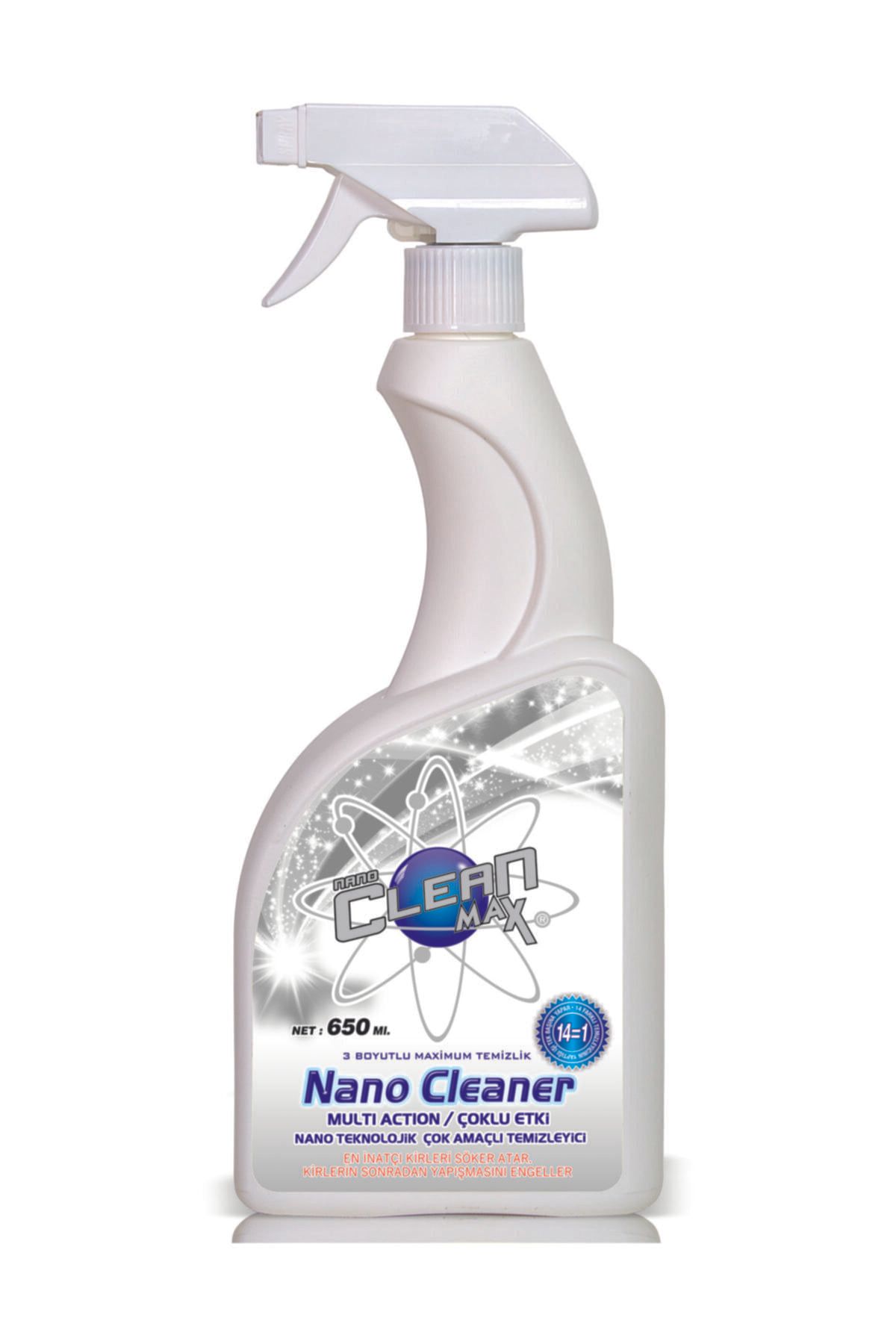 nano clean max cok amacli temizleyici leke cikarici 650 ml fiyati yorumlari trendyol