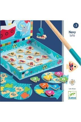 Navy Loto - Mıknatıslı Balık Yakalama - Matematik Oyunu DJ01688