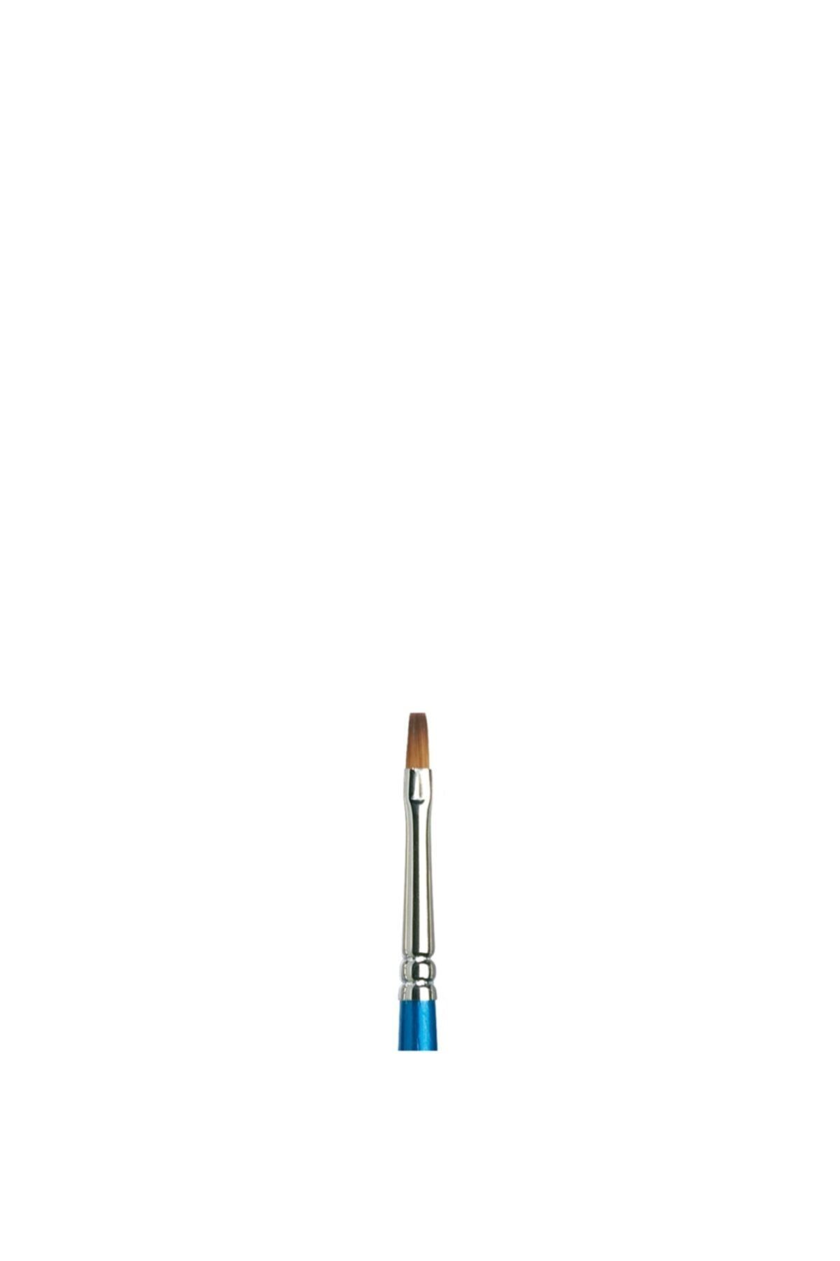 Winsor Newton-Winsor & Newton : Cotman : 555 Series Long Handle Short Flat Brush No : 4 1