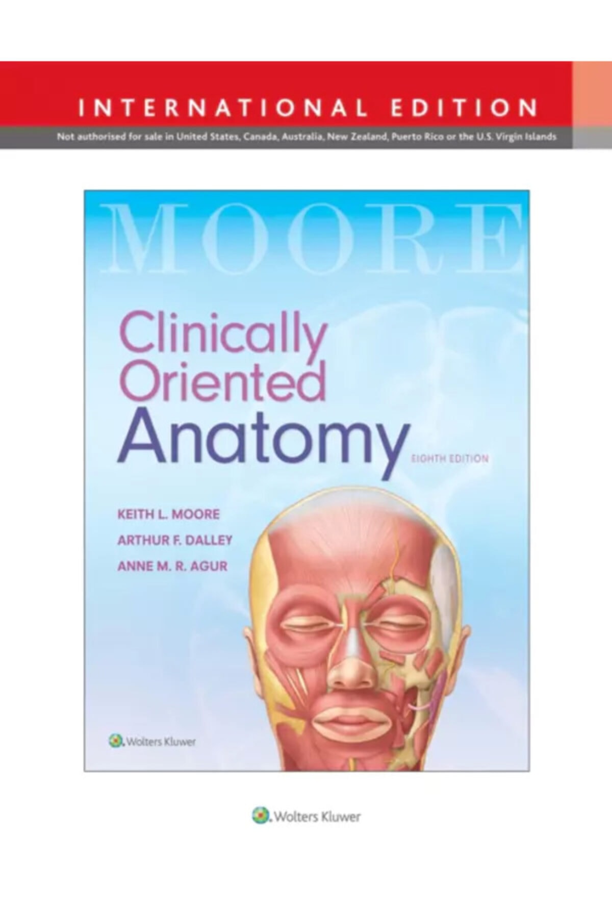 Wolters Kluwer Moore Clinically Oriented Anatomy - 1
