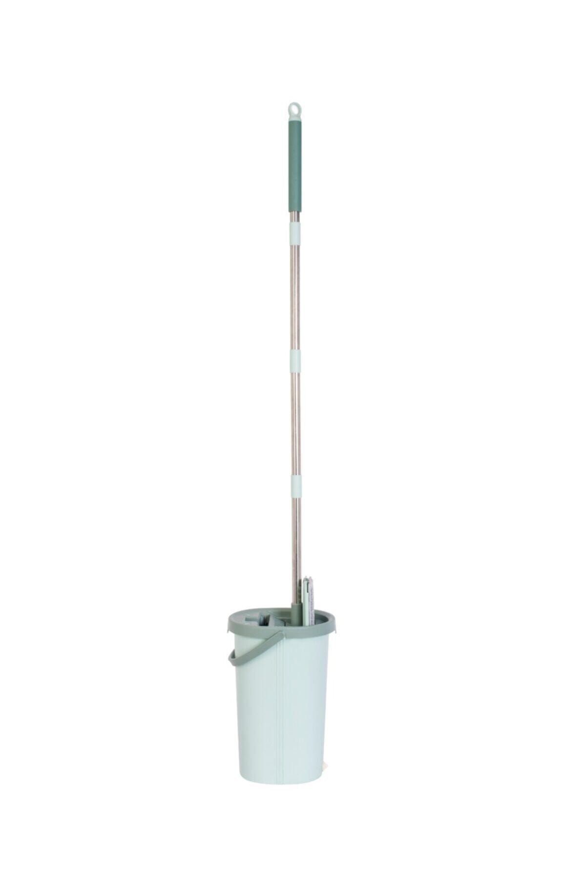pazariz Tablet Mop Temizlik Seti Mikrofiber Mop + 5 Bez AN8188