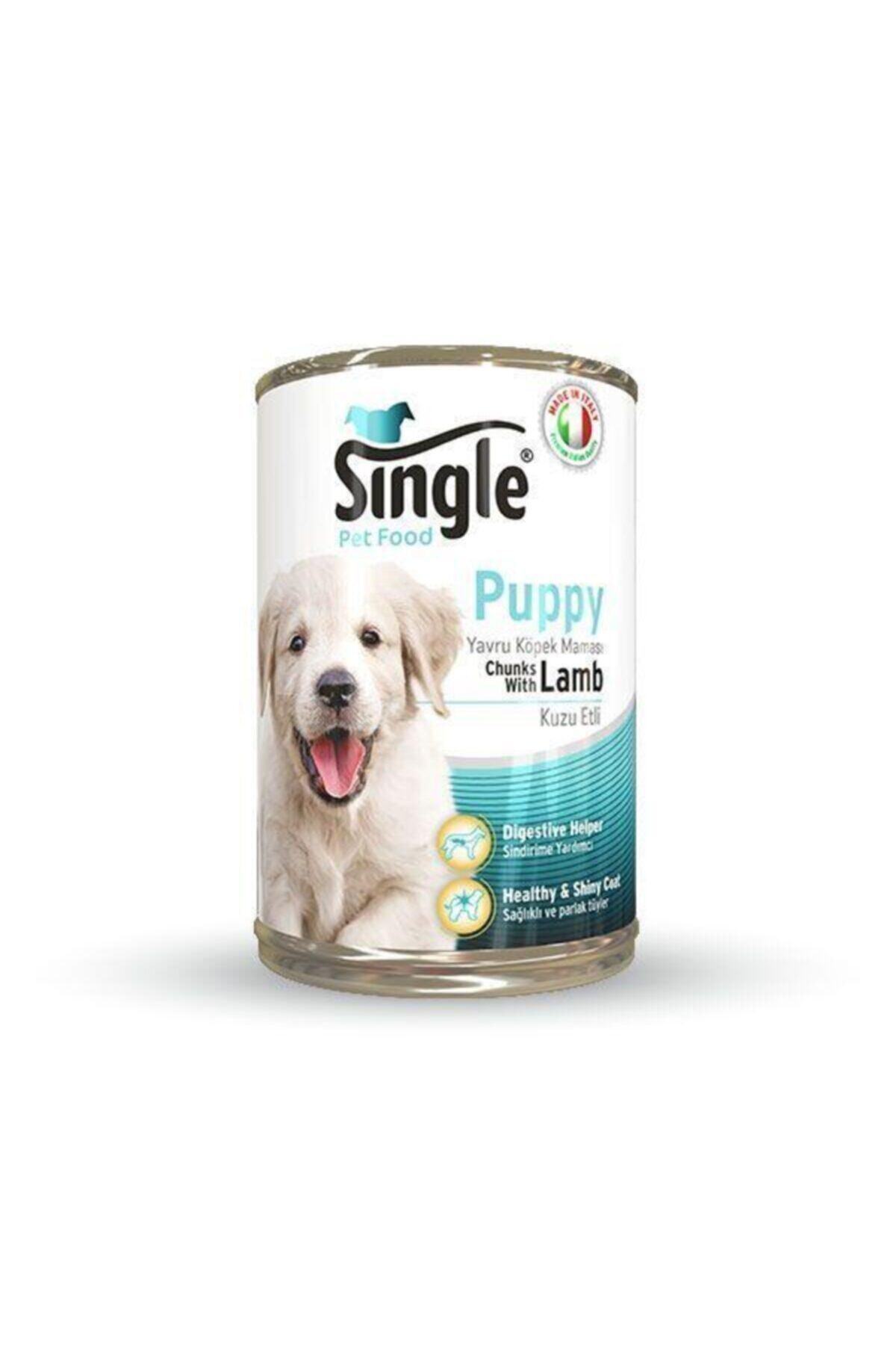 single puppy kuzu etli yavru kopek konservesi 415 gr fiyati yorumlari trendyol