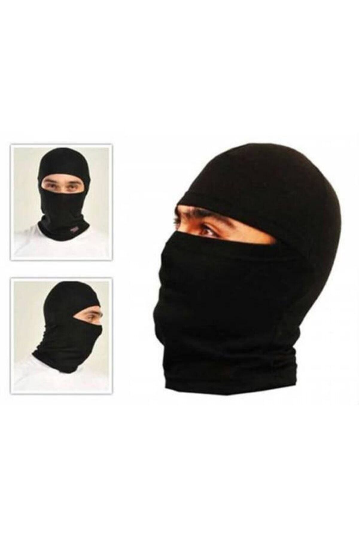 Momslab Mască De Schi Termică Neagră Pentru Zăpadă - Protecție Completă La 20 De Grade Unisex - Single Dimension