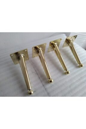 eym wetra lukens ayak dolap mobilya koltuk ayagi 15 cm altin sari fiyati yorumlari trendyol