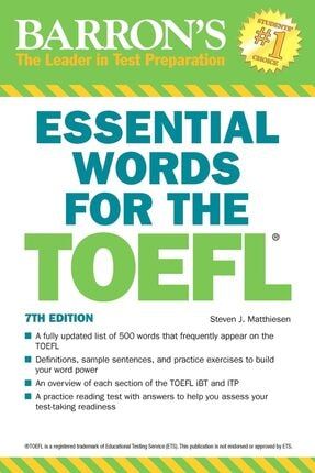 Barron's Essential Words For The Toefl With Cd 7th Edition YDSi100269