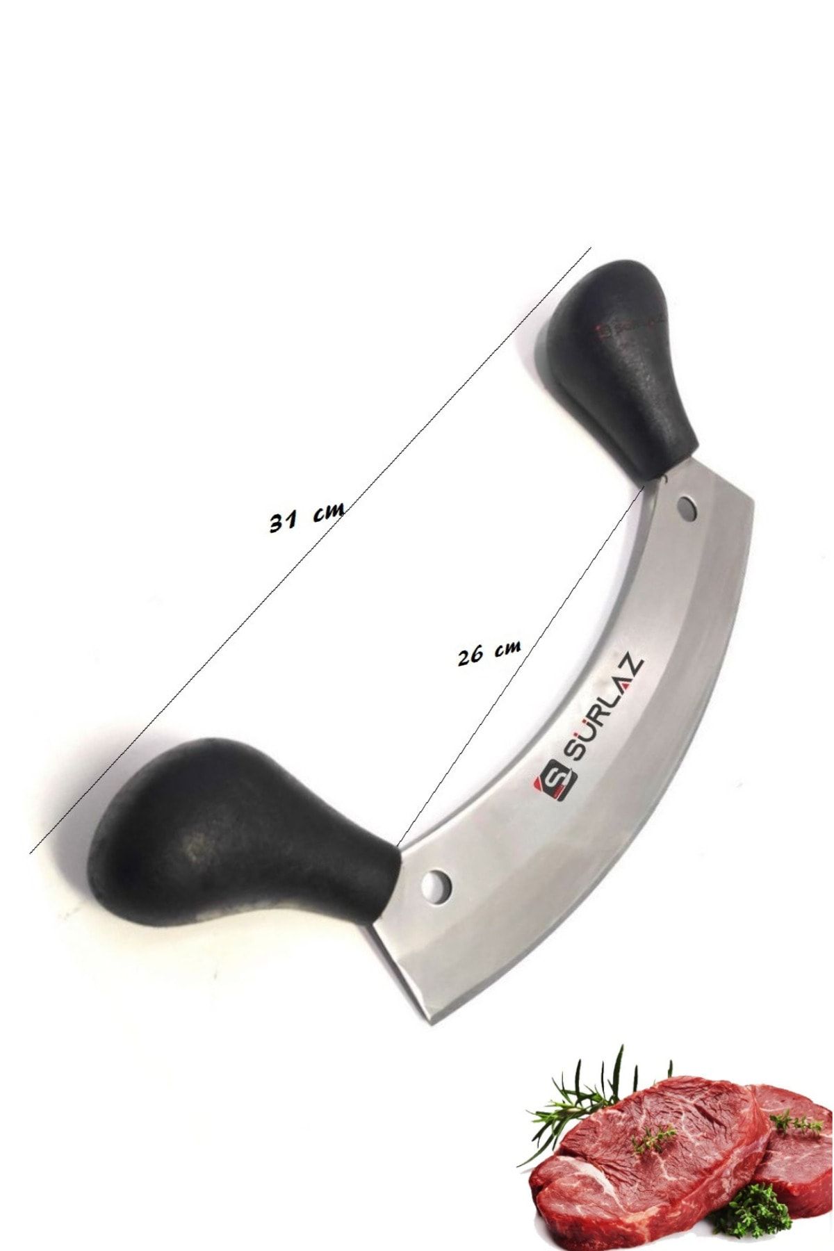 SürLaz-Cleaver Armor Knife Practical Kebab Set of 2 2