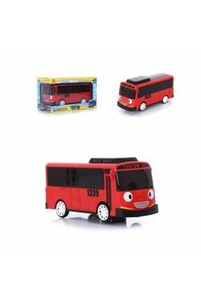 Kırmızı Tayo - Işıklı Sesli Dönebilen Tayo 21 X 9,50 Cm Oyuncak - Hareketli Tayo Otobüs kırmızıtayootbs