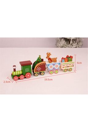 Ahşap Noel Tren Süsleme Noel Dekorasyon Ev Noel Baba Hediye Oyuncaklar El Sanatları TRNEMTAAA