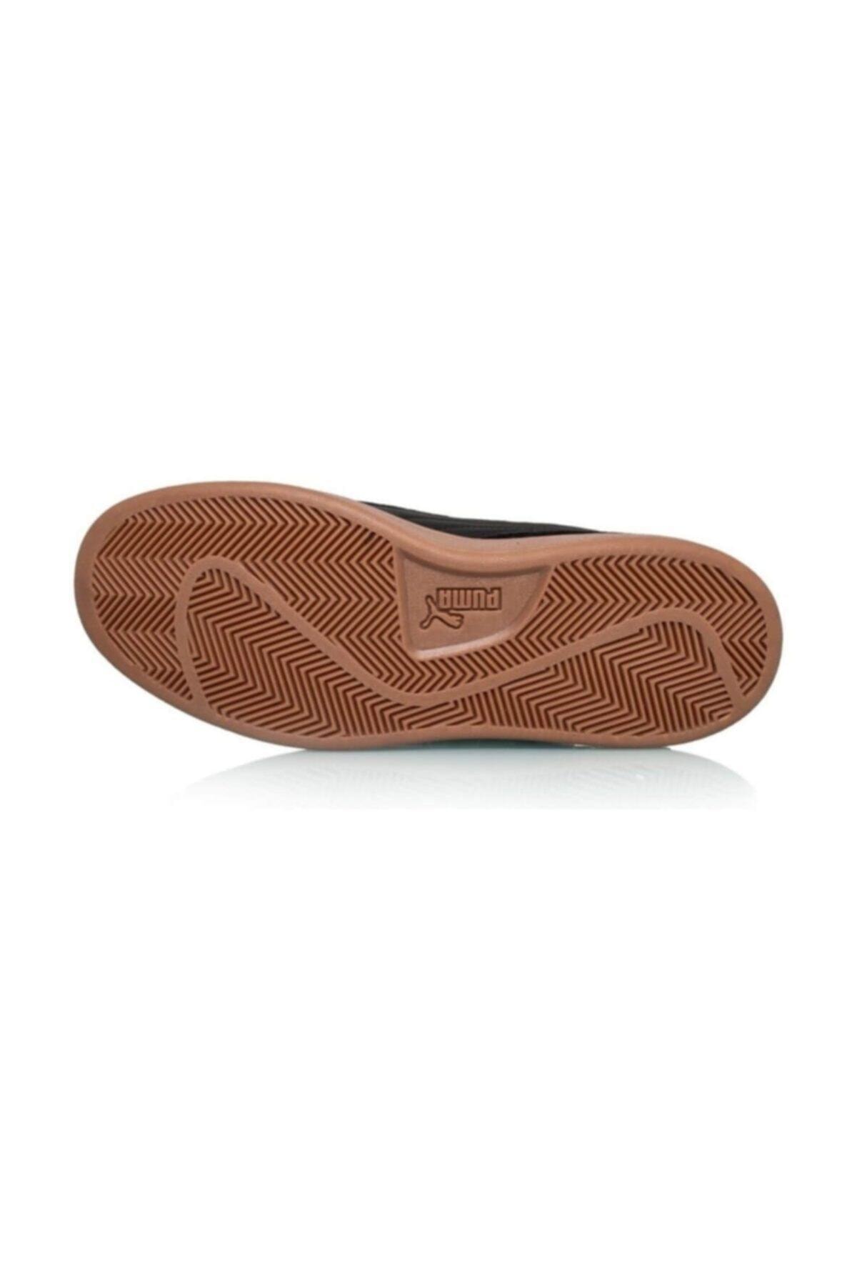 کفش Puma پوما مردانه روزمره Smash V2 364989-15 Black Nubuck اورجینال - تصویر 3
