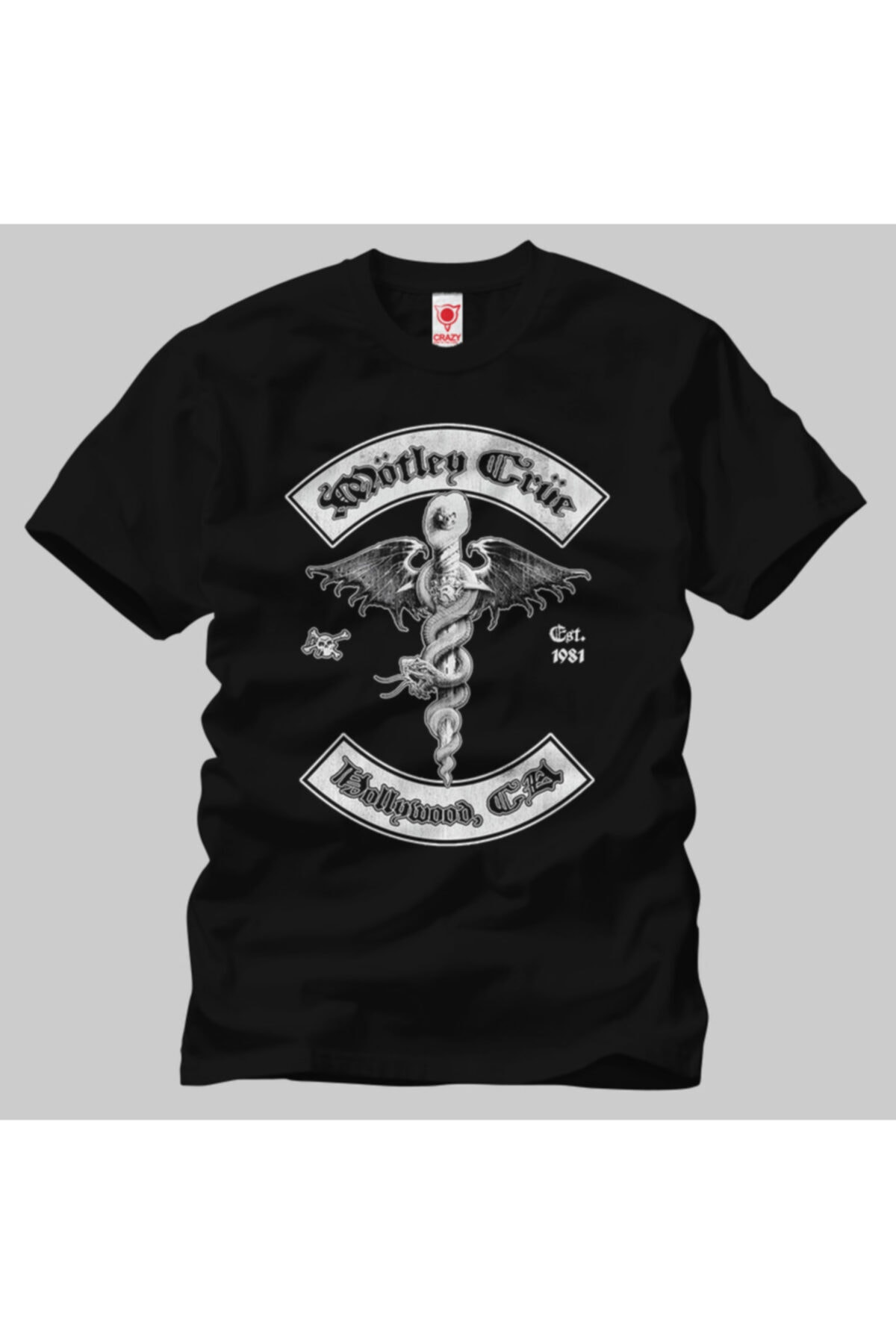 Motley Crue Hollywood Men's T-Shirt