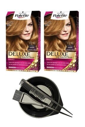 Deluxe Set Saç Boyası 8.65 Kahve Köpüğü X2+ Saç Boyama Seti 62810312712853