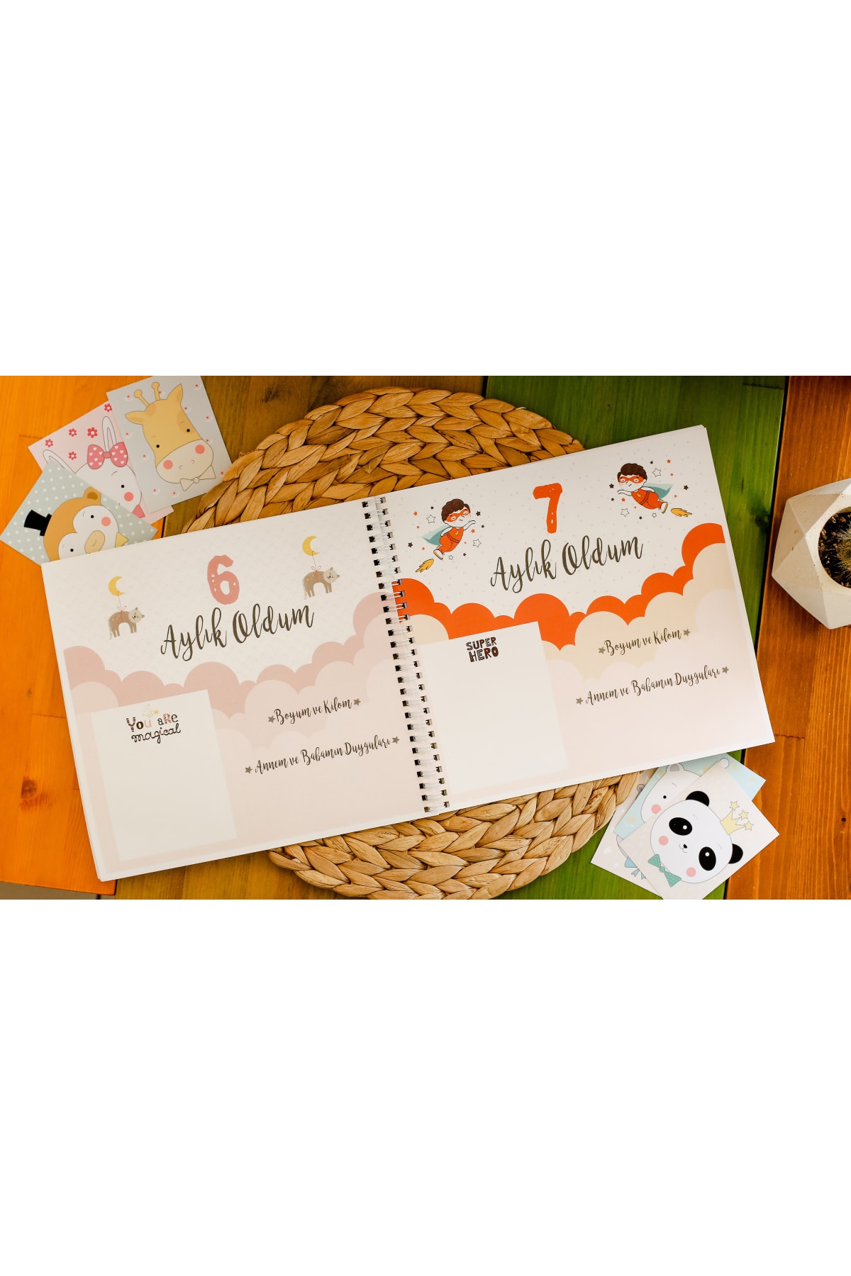 TURKUAZ TASARIM&EVENTS Hamilelik, Anne Ve Bebek Hatıra Albümü / Günlüğü fotoğrafı 6 (önizleme)